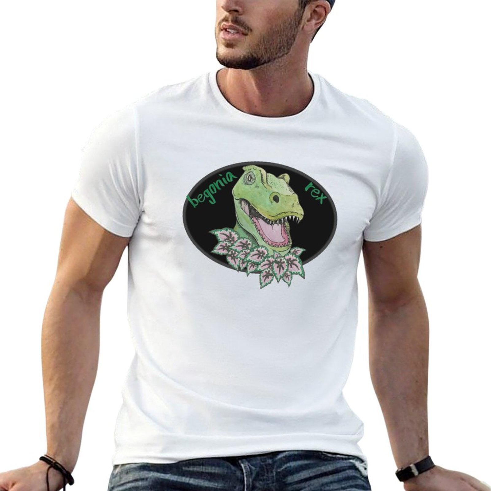 T rex begonia T-Shirt Basic So - огляд і ціна Begonia Rex